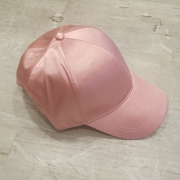 ?MICHAEL STARS? Satin Dreams Baseball Cap ~ Pink NWT main image 7